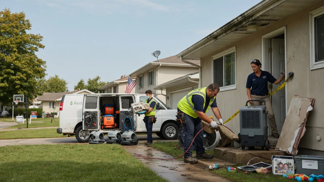 Water Damage Restoration in White Castle, LA near me